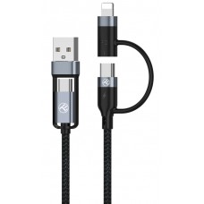 Cablu USB Tellur 4in1 1m Black (TLL155411)