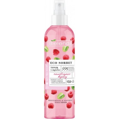 Tonic pentru față Bielenda Eco Sorbet Raspberry Tonic 200ml