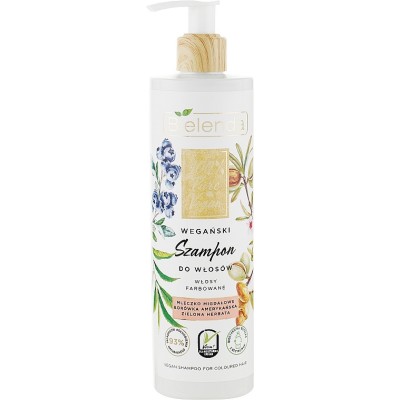 Șampon pentru păr Bielenda 100% Pure Vegan Shampoo Coloured & Dry Hair 400ml