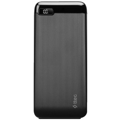 Внешний аккумулятор Ttec PowerSlim 20000mAh Black (2BB186S)