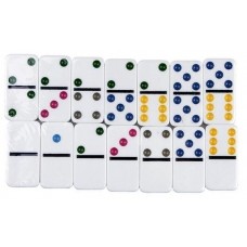 Joc educativ de masa Leantoys Domino 28pcs (1419)