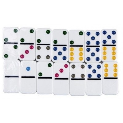 Joc educativ de masa Leantoys Domino 28pcs (1419)