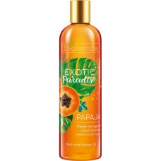 Женский гель для душа Bielenda Exotic Paradise Shower Oil Papaja 400ml