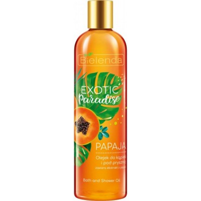 Женский гель для душа Bielenda Exotic Paradise Shower Oil Papaja 400ml