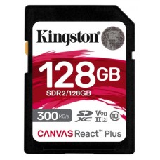 Карта памяти Kingston Canvas React Plus 128Gb (SDR2/128GB)