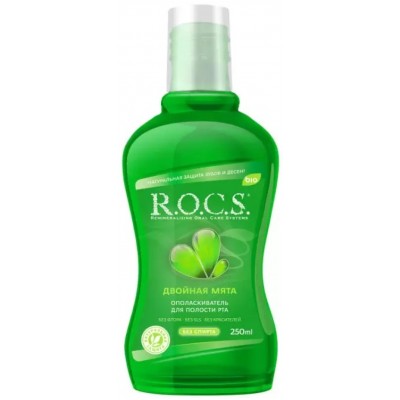 Apă de gură R.O.C.S. Двойная мята 250ml (474713)