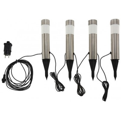 Садовый светильник ProGarden 4pcs 37.5cm 13m (46587)