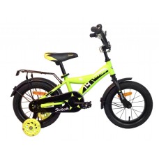 Bicicletă copii Aist Stitch 14 Yellow