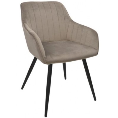 Стул Deco Iris Beige/Black Legs