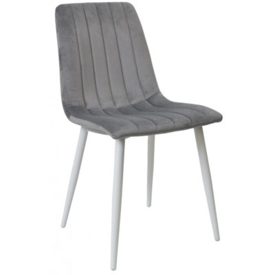 Стул Deco DC-90P Dark Grey/White Legs