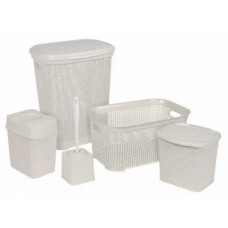 Set pentru baie Hydro-S 5pcs White (0437410)