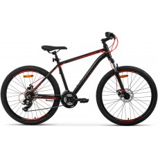 Bicicletă Aist Rocky 1.0 26 Disk Black/Red