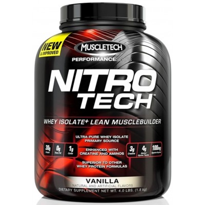 Proteină Muscletech Nitrotech Performance Series Vanilla 1.8kg