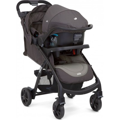 Коляска Joie Muze LX Dark Pewter + car seat