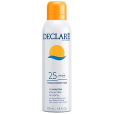 Солнцезащитный крем масло лосьон Declare Sun Sensitive Anti-Wrinkle Spray SPF25 200ml