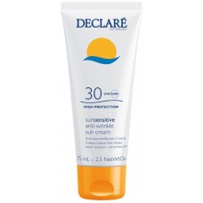 Солнцезащитный крем масло лосьон Declare Sun Sensitive Anti-Wrinkle Cream SPF30 75ml