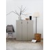 Комод Fabrik Home Hardy 3 двери Cерый Mат /МДФ