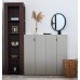 Комод Fabrik Home Hardy 4 двери Cерый Mат /МДФ