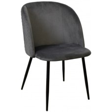 Стул Deco Spectre Dark Grey/Black Legs