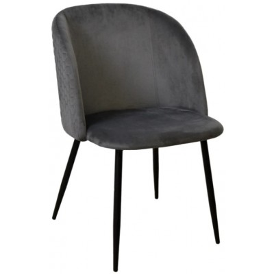 Стул Deco Spectre Dark Grey/Black Legs