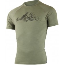 Tricou termo pentru bărbați Lasting Hill 6666 M Green