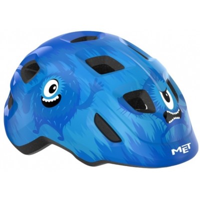 Шлем Met Hooray Blue Monsters Glossy S