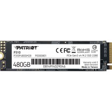 SSD накопитель Patriot P310 480Gb (P310P480GM28)