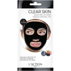 Маска для лица L'Action Black Peel Off Mask 3pcs