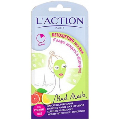 Маска для лица L'Action Detoxifying Face Mask 15g