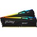 Оперативная память Kingston Fury Beast 32Gb DDR5-6000MHz Kit (KF560C40BBAK2-32)