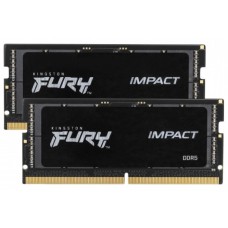 Memorie Kingston Fury Beast 16Gb DDR5-4800MHz SODIMM Kit (KF548S38IBK2-16)