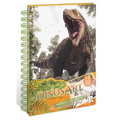 Креативная книга из фольги DinosArt Foil Art (15203)