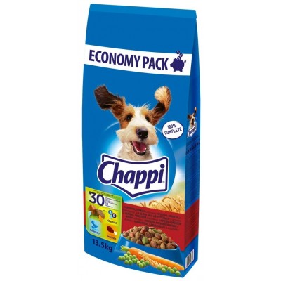 Сухой корм для собак Chappi Poultry & Vegetables 13.5kg