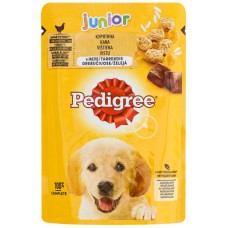 Hrană umedă pentru câini Pedigree Junior Chicken & Rice in Jelly 24x100g