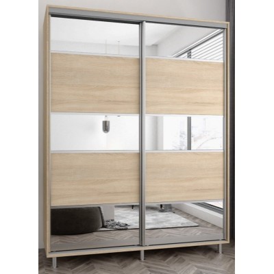 Шкаф-купе Mobildor-Lux Aron 1400 (3025 Stejar Sonoma) K4