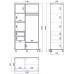 Шкаф-купе Mobildor-Lux Aron 1100 (8681 Alb Briliant) K4