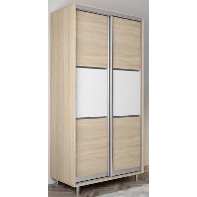 Шкаф-купе Mobildor-Lux Aron P 1000 (3025 Stejar Sonoma) K