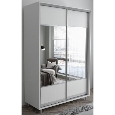 Шкаф-купе Mobildor-Lux Aron P 1500 (8681 Alb Briliant) K1