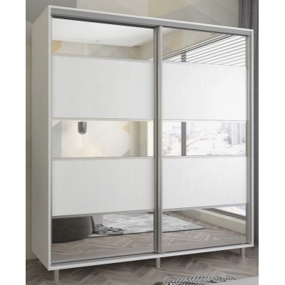 Шкаф-купе Mobildor-Lux Aron S 1700 (8681 Alb Briliant) K4