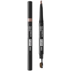 Creion pentru sprâncene Pupa Full Eyebrow Pencil 002 Brown