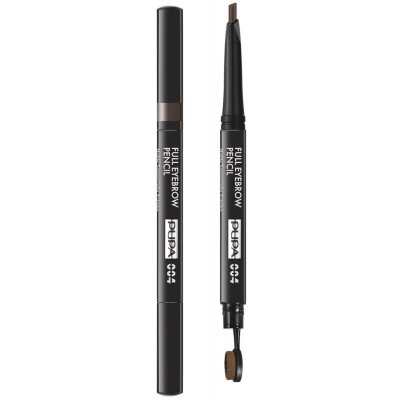 Карандаш для бровей Pupa Full Eyebrow Pencil 004 Extra Dark