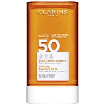 Солнцезащитный крем масло лосьон Clarins Invisible Sun Care Stick SPF50 17g