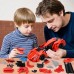 Set de construcție XTech Pull Back Red Racer 437pcs (5809)