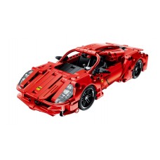 Set de construcție XTech Pull Back Red Racer 437pcs (5809)