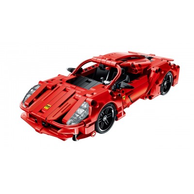 Set de construcție XTech Pull Back Red Racer 437pcs (5809)