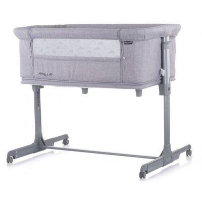 Колыбель Chipolino Mommy'n Me Gray/Clouds (KOSMM0203GY)