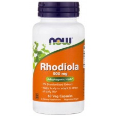 Антиоксидант NOW Rhodiola 500mg 60cap