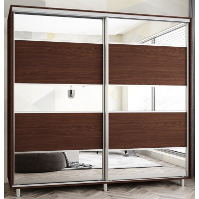 Шкаф-купе Mobildor-Lux Aron P 2000 (2226 Wenghe) K4