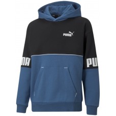 Детская толстовка Puma Power Colorblock Hoodie Fl B Lake B Lake Blue 152