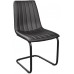 Стул Deco Sam Black PU + Black Mat Legs
